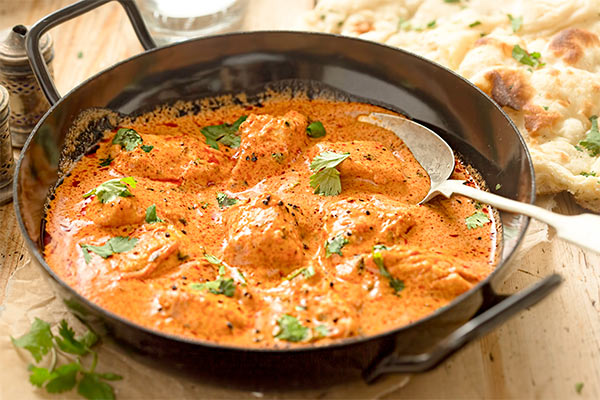 Close up image of a curry