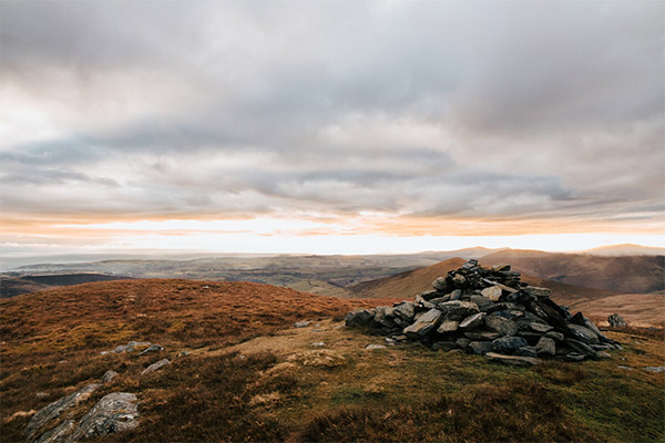 Views from Beinn y Phott on the Isle of Man