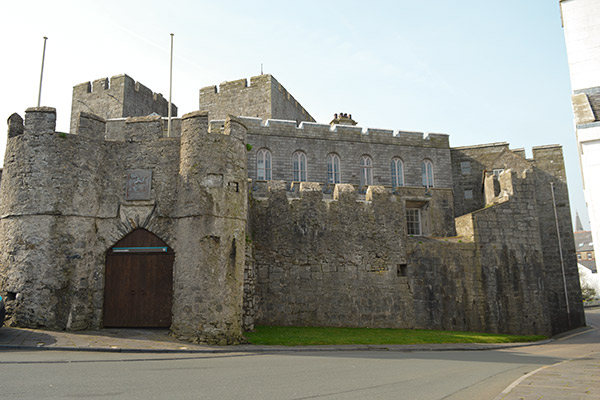Castle Rushen in Castletown. Isle of Man