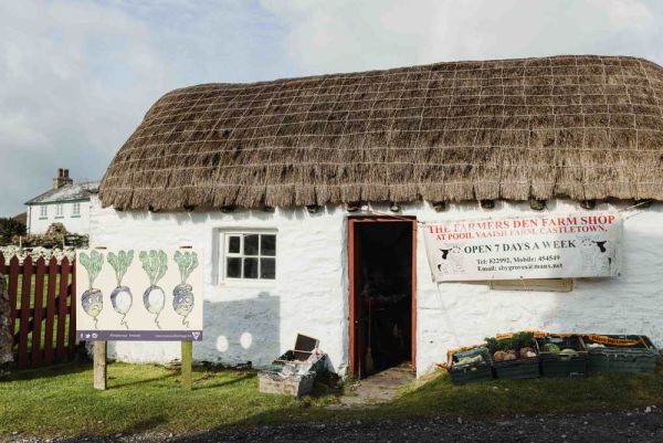 Family during Hop Tu Naa celebrations on the Isle of Man 