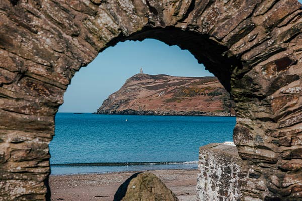 A view of Port Erin Beach