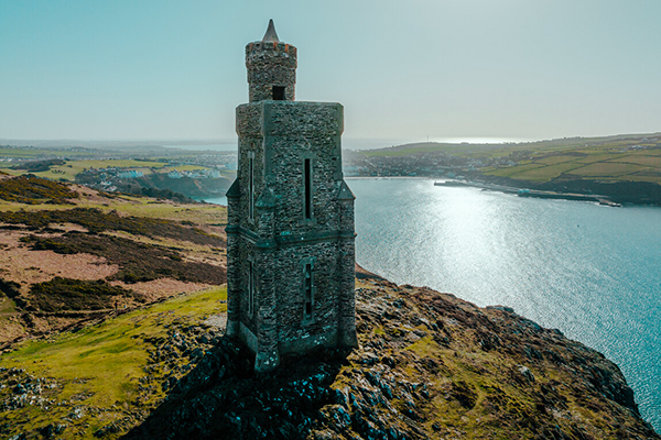 Milners Tower at PortErin. Isle of Man