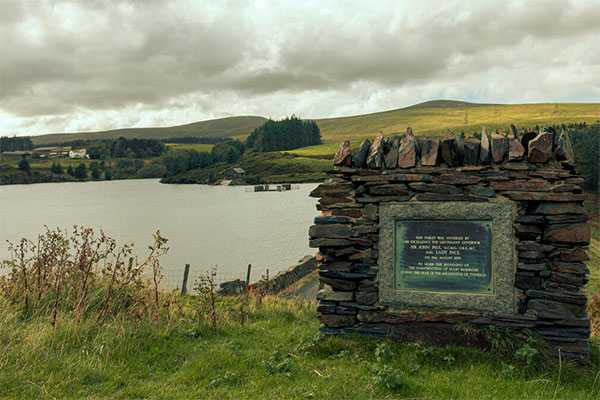 View of a monument